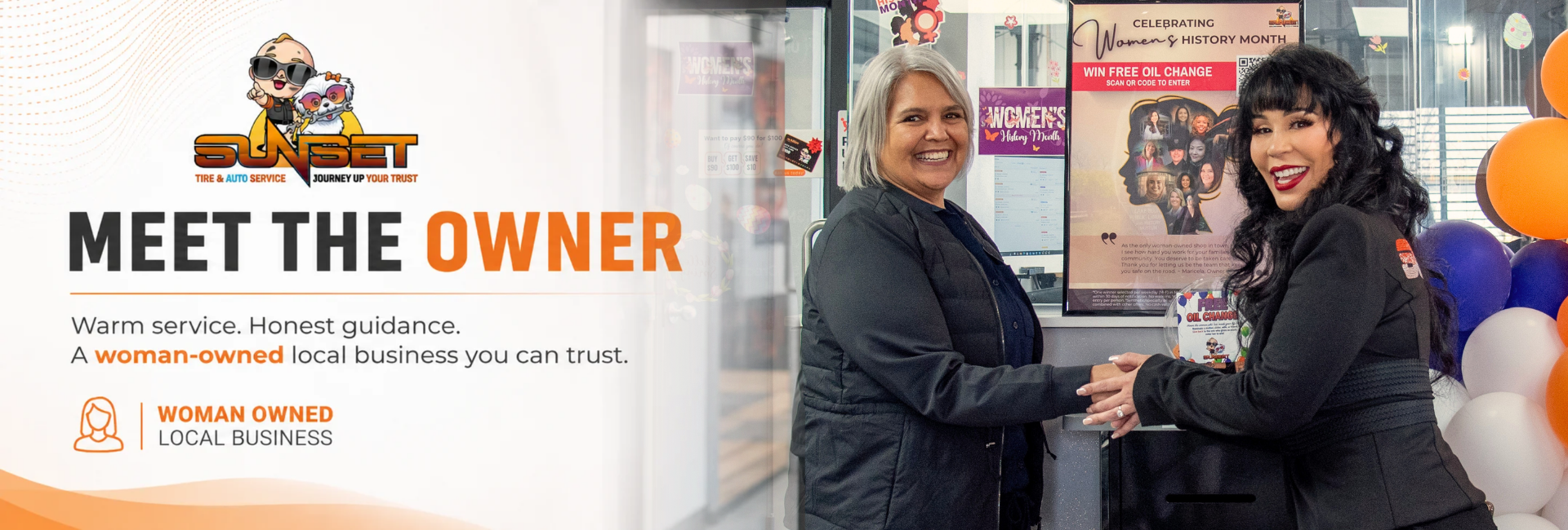 meet owner sunset auto lake